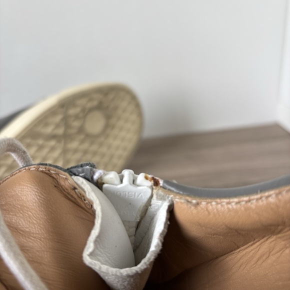 Giuseppe Zanotti Side Zip Low Top Sneakers Gray Men's Sz 41 / 8US Authentic - Picture 6 of 11